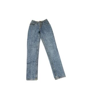 Vintage 1980s GUESS Georges Marciano Jeans Size 26 Button-Fly #1005 Medium Wash